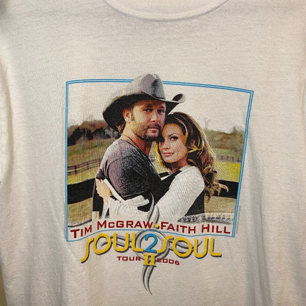 Tim McGraw Faith Hill Soul 2 Soul Tour II T Shirt